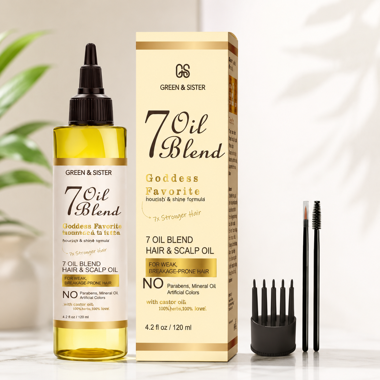 Folixor™ 7 öljyn hius- ja päänahkaöljy – 120 ml