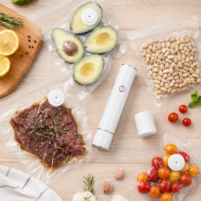 FreshVac™ – Rafmagns tómarúmsdæla fyrir matvæli með 5 pokum